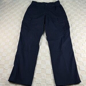 5.11 Tactical Men's Cargo Utility Pants with Ripstop Navy Blue Size M 31 1/2 -35